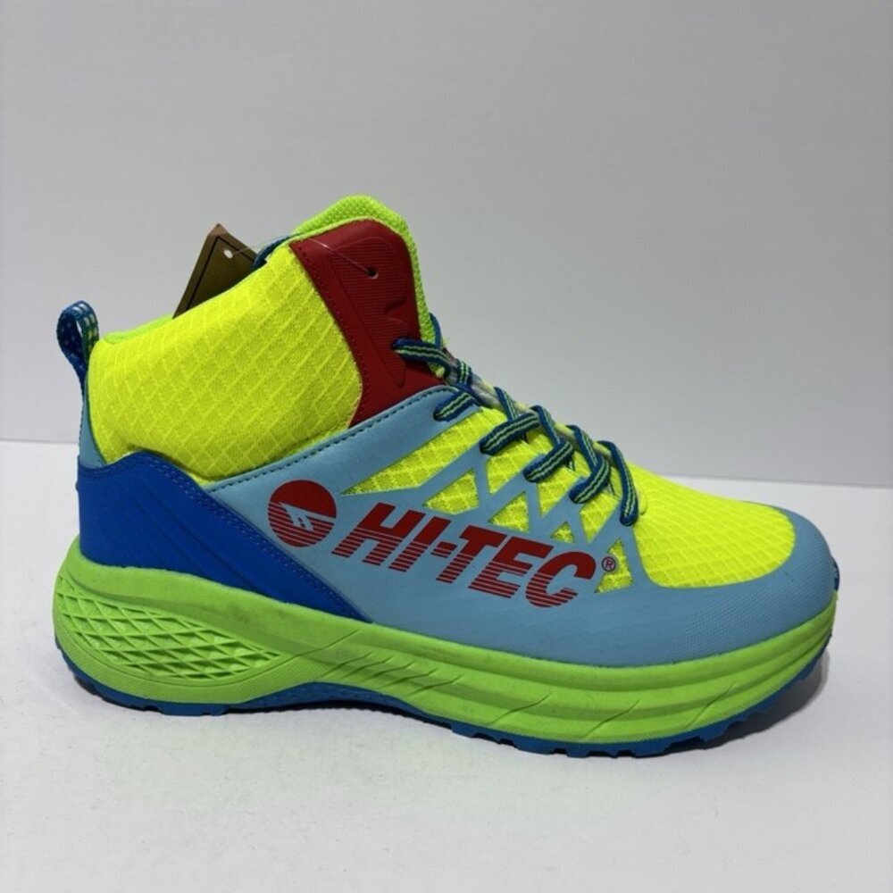 Hi-Tec Men’s Destructor Logo Hiking Shoes Yellow Multi, Size 9 M